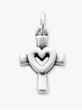 James Avery Centered in Love Cross charm